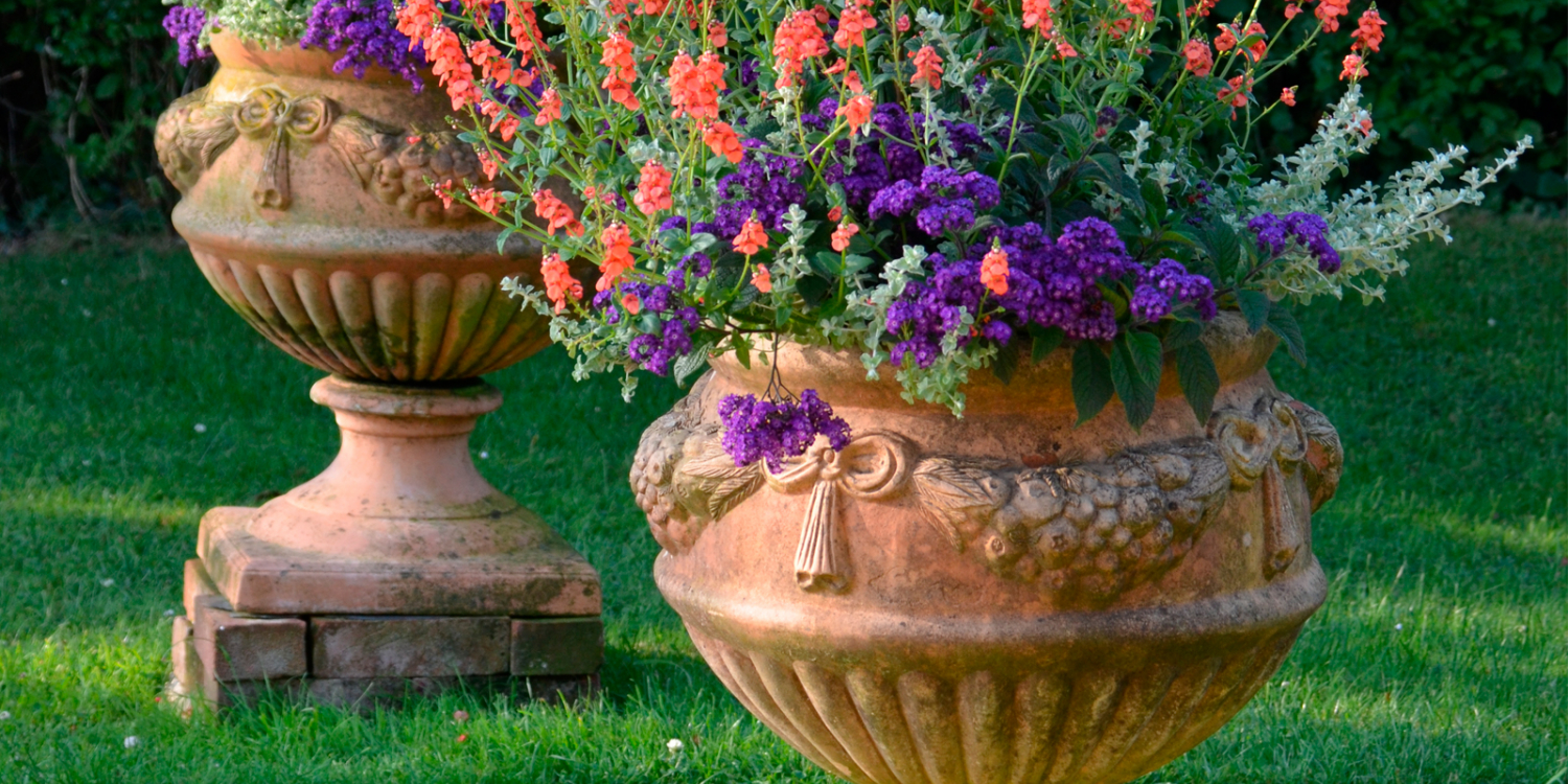 Ornate Handpressed Planters | Whichford Pottery